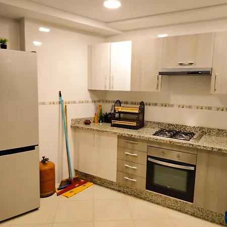 Apartement De Luxe - Climatise Sur La Plage De Achakar Complexe Avec Piscine Tangier Exterior photo